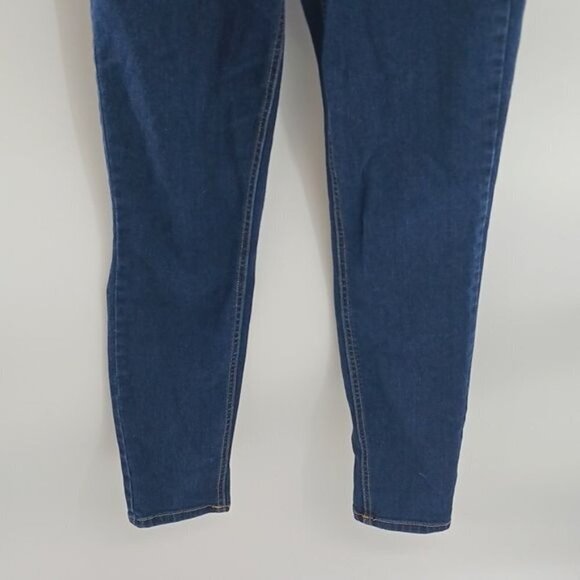 Harper Heritage Jeans Dark Wash Blue Denim Mid Rise Skinny Womens Size 27 - Picture 3 of 6